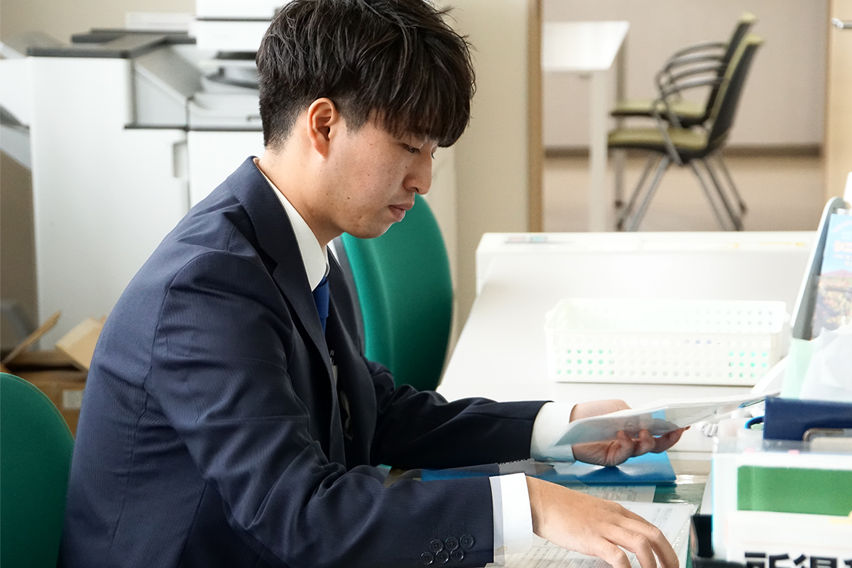 インタビュー写真